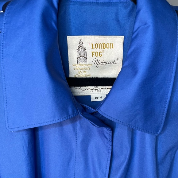 London Fog trench coat 14-M - Picture 6 of 7
